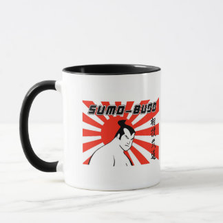 Tasse japonaise d'art de Sumo-Budo