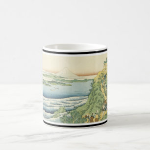 Tasse japonaise d'art du mont Fuji