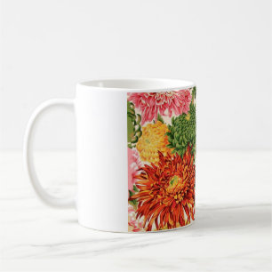 Tasse japonaise de chrysanthème de tissu de Philip