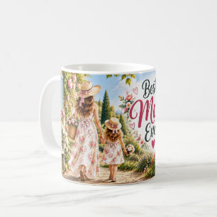 Tasse Jardin Floral Meilleure Maman