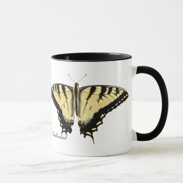 Tasse jaune de ~ de machaon (Droite)