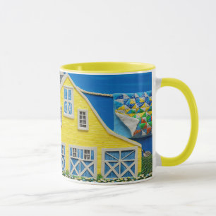 Tasse jaune de grange