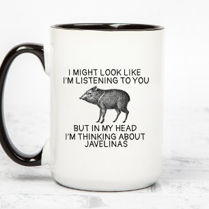 Tasse Javelina, Cadeaux Pécari, Café Drôle Javelin