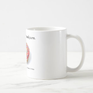 Tasse "je beignet comprends des calembours "