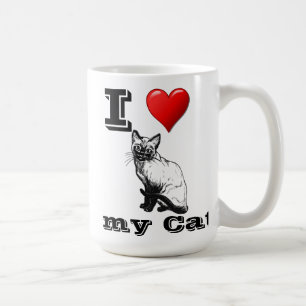 Tasse Je J'aime mon Chat