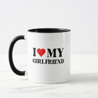 Tasse Je T'aime Ma Copine – Cadeau Romantique pour