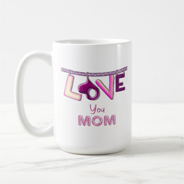 Tasse Je T'aime Maman (Gauche)