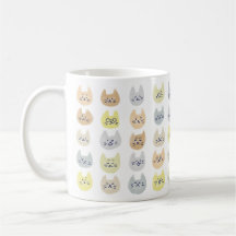 Tasse « Je travaille dur pour que mon chat ait une