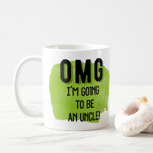 Tasse Je vais être un oncle OMG