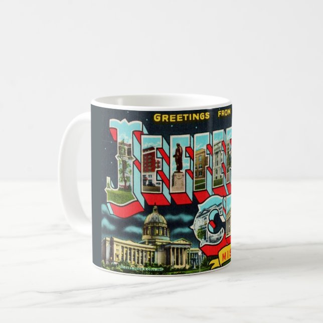 Tasse Jefferson City Missouri (Devant gauche)