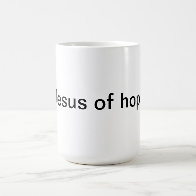 Tasse Jésus d'espérance (Centre)