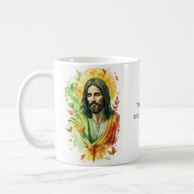 Tasse Jésus Jean 14:6  (Gauche)
