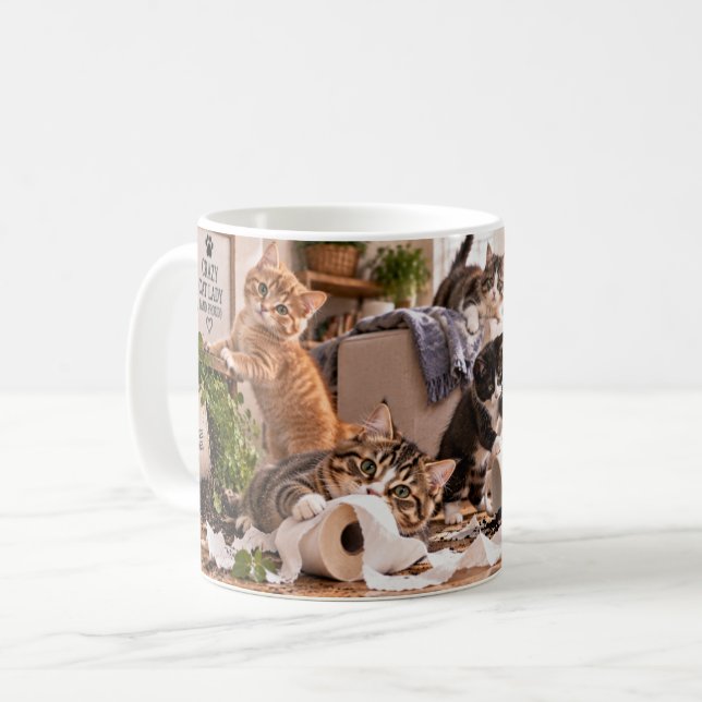 Tasse J'étais Normal Jusqu'à Ce Que Je Me Procure  (Devant gauche)