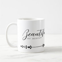 Tasse joliment conçue.