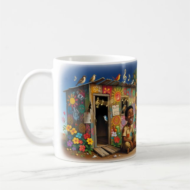 Tasse Joyeuse Communauté Dynamique Qui Triomphe de (Gauche)