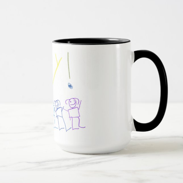Tasse joyeuse de personnes (Droite)