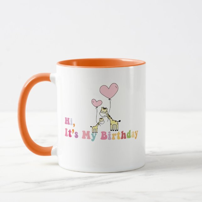 Tasse Joyeux Anniversaire – Idée Cadeau de Célébra (Gauche)