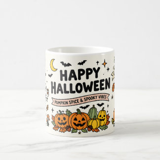 Tasse Joyeux Halloween | Épices de Citrouille | Vi