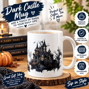 Tasse Joyeux Halloween Maison Hantée Victorienne G