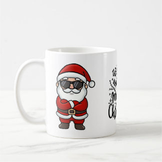 Tasse Joyeux Noël - Père Noël cool