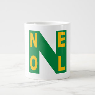 Tasse Jumbo blanche Design NOEL