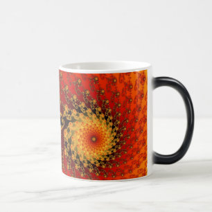 Tasse jumelle de flammes
