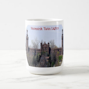 Tasse jumelle de phare de lumières de Navesink