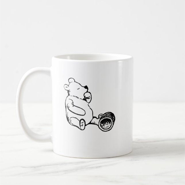 Tasse Juste Un Coup De Langue Ours Pooh (Gauche)