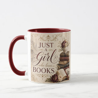 Tasse Juste une Fille qui Aime les Livres