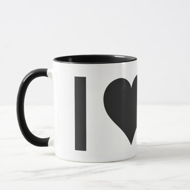 Tasse Kitschen Fatty Coffee Lover Slick Noir (Gauche)