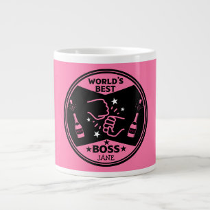 Tasse La femme la plus grande patronne du monde