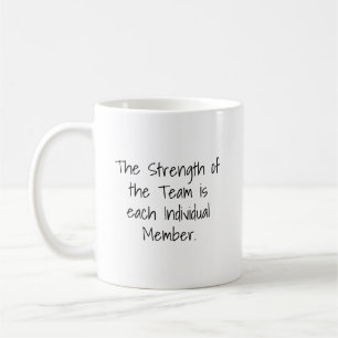 Tasse La Force de l'Équipe