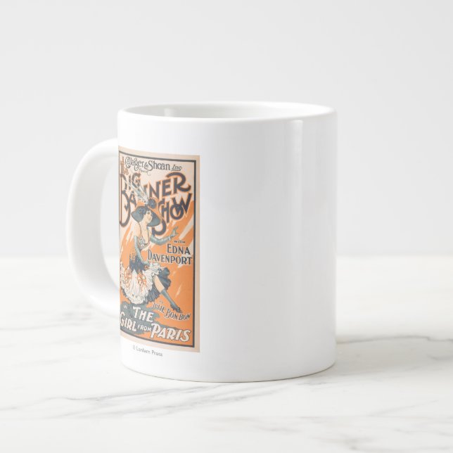 Tasse La Grande Bannière "La fille de Paris" (Devant gauche)