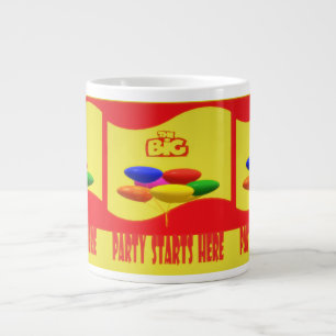 Tasse La grande fête commence ici, célébrons