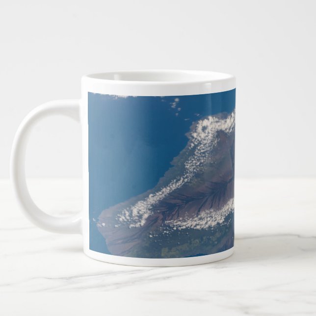 Tasse La Grande Île D'Hawaï Et Ses Montagnes (Gauche)