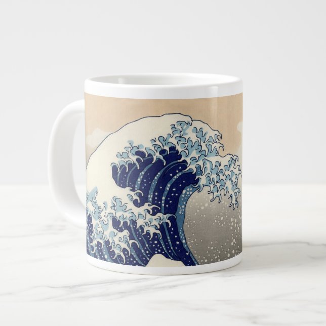 Tasse La Grande Vague au large de Kanagawa Hokusai (Devant gauche)