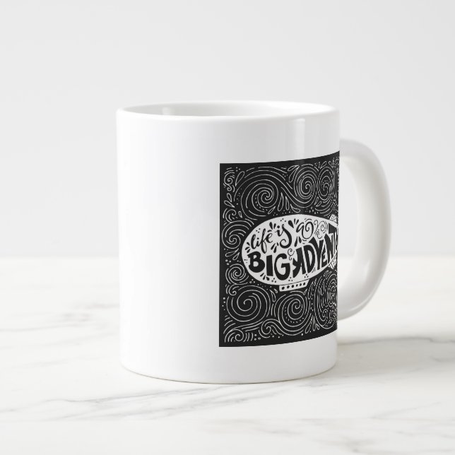 Tasse La Vie Est Une Grande Aventure (Devant droit)