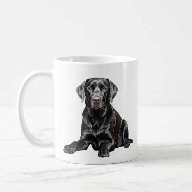 Tasse Labrador Noir (Gauche)