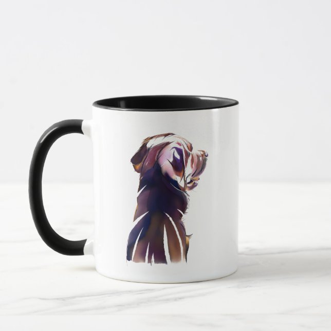 Tasse Labrador Retriever – Cadeau pour maman de ch (Gauche)
