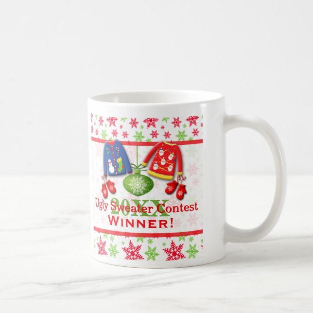 Tasse laide 2 de gagnant de concours de chandail (Droite)