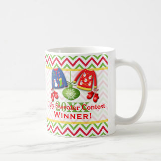 Tasse laide 2 de gagnant de concours de chandail