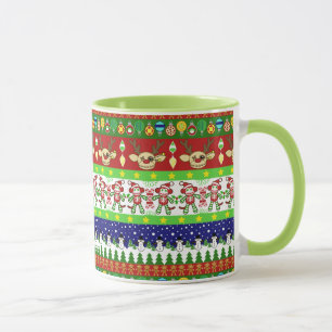 Tasse laide de chandail de Noël