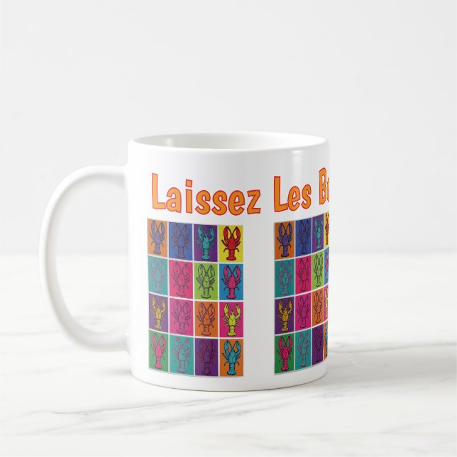 Tasse « Laissez les bons temps rouler ! » (Gauche)