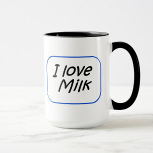 Tasse - lait d'amour d'I