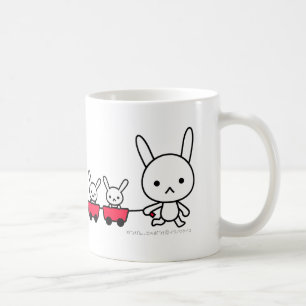 Tasse - lapin avec de petits lapins