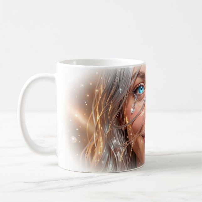 Tasse Larmes de force et de grâce illuminées par u (Gauche)