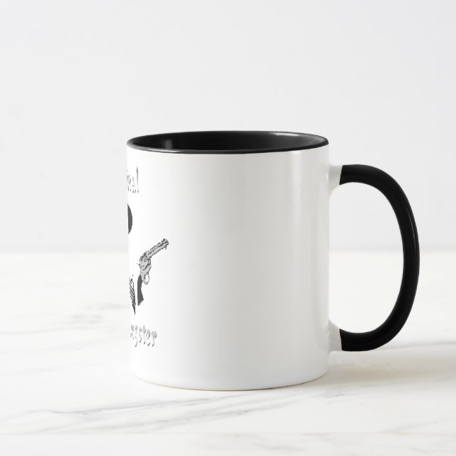 Tasse latine originale de bandit (Droite)