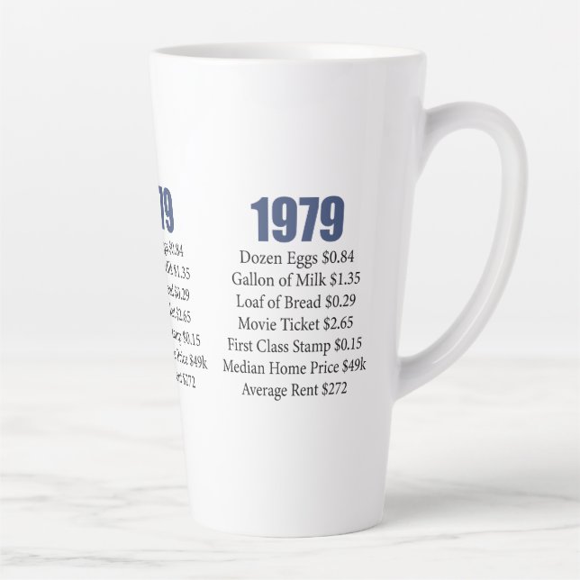 TASSE LATTE 1979 (Droite)