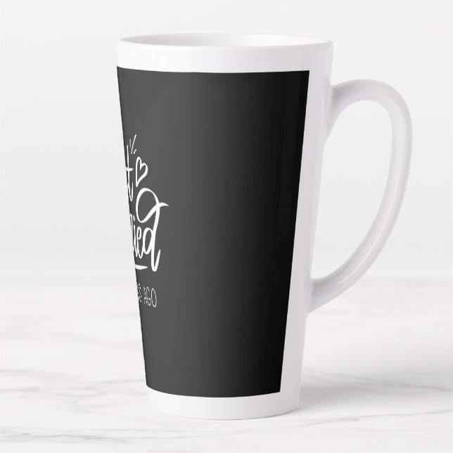 Tasse Latte  | 20e anniversaire du Mariage (Droite)