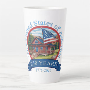 Tasse Latte 250e anniversaire États-Unis